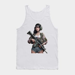 Tactical Girl Tank Top